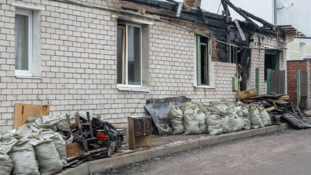 Professional Smoke Damage Removal technician working in Gilbert, MN